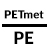 PETmet/PE bariérové zatavovacie fólie