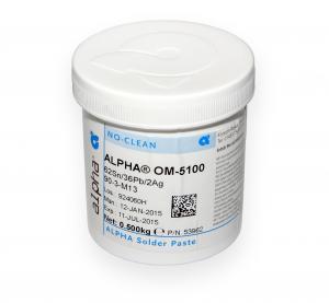 Olovnatá spájkovacia pasta Alpha OM-5100