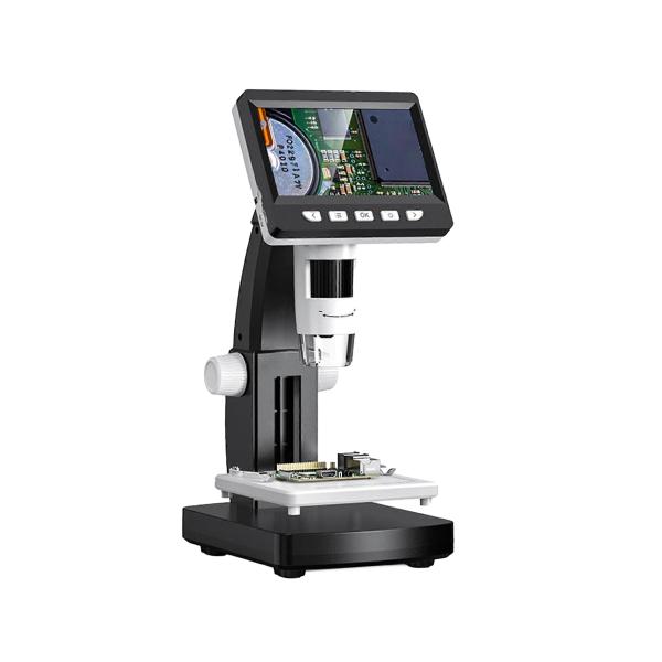 Digitálny mikroskop so 4,3" LCD displejom, rozlíšením 2 Mpix, USB-C