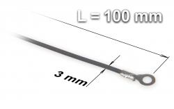 Náhradný odporový tavný drôt ku zváračke KS-100 šírka 3 mm