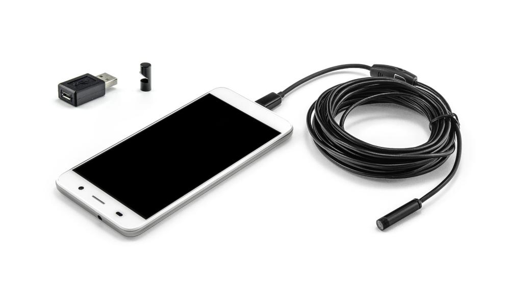USB endoskop pre Android a PC vodeodolný 5m