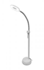 LED lampa s lupou 66 LED na stojane s ohybným krkom 5D