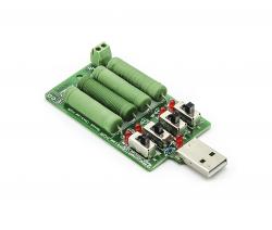 Odporová USB záťaž a vybíjač batérií, až 1,25W - 20W