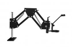Dlhé otočné rameno pre priemyselné mikroskopy 36 - 80 cm