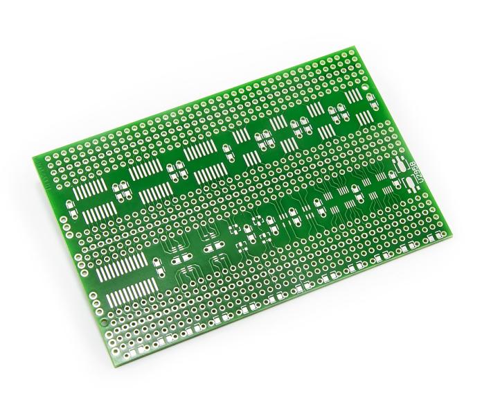 Univerzálny prototyp PCB 2,54 mm SMD PCB 7x11 cm