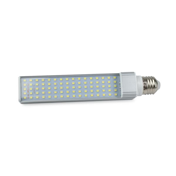 LED žiarovka E27, 80xLED, hliníkový chladič, 6000K, 1200lm, 9W