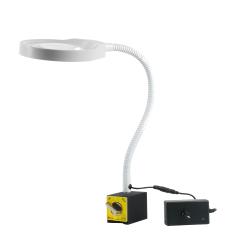LED lampa s lupou PDOK PD-032B biela 8D 3x zväčšenie s magnetickou základňou