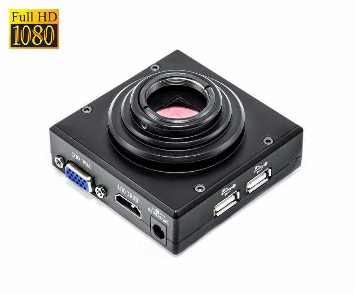 CS kamera Full HD 1080p pre mikroskopy s vlastným operačným systémom SMART OS, VGA, HDMI