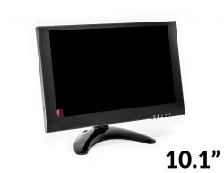 LCD VA monitor 10,1" 1920x1080 HDMI BNC VGA AV, kovová konštrukcia