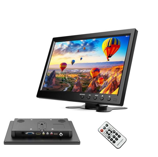 LCD monitor 10,1" HDMI, VGA, BNC, CINCH