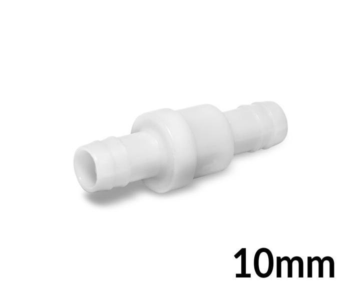 Spätný ventil priemer 10mm plastový