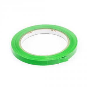 Lepiaca páska pre zatváranie sáčkov, šírka 9 mm, zelená