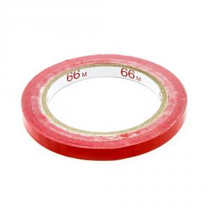 Lepiaca páska pre zatváranie sáčkov, šírka 9 mm, červená