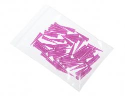 Kónické plastové dávkovacie ihly ružová 20G 50ks