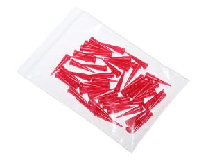 Kónické plastové dávkovacie ihly červená 25G 50ks