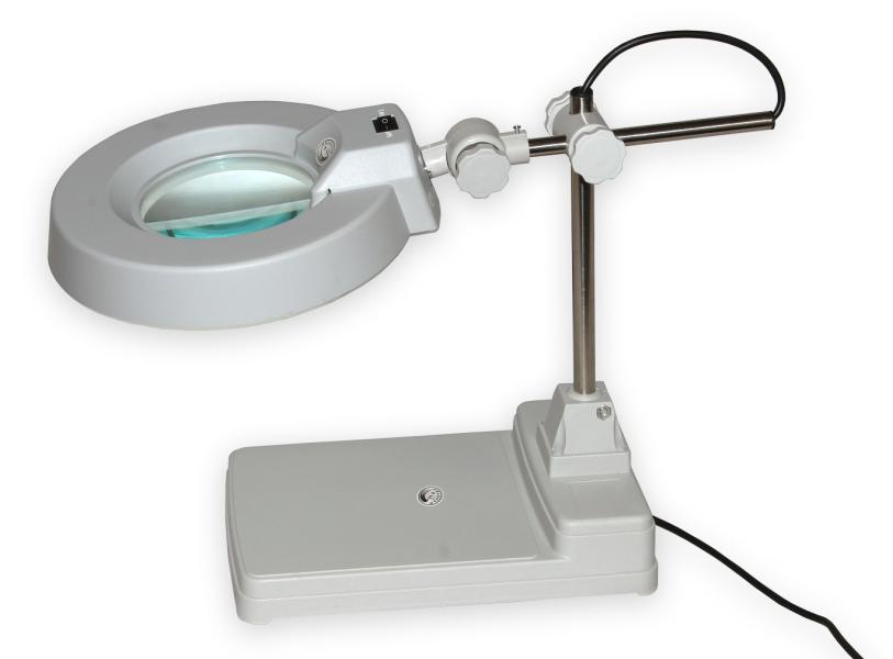 Lampa s kruhovou lupou typovej rady T86-B zväčšenie 10D