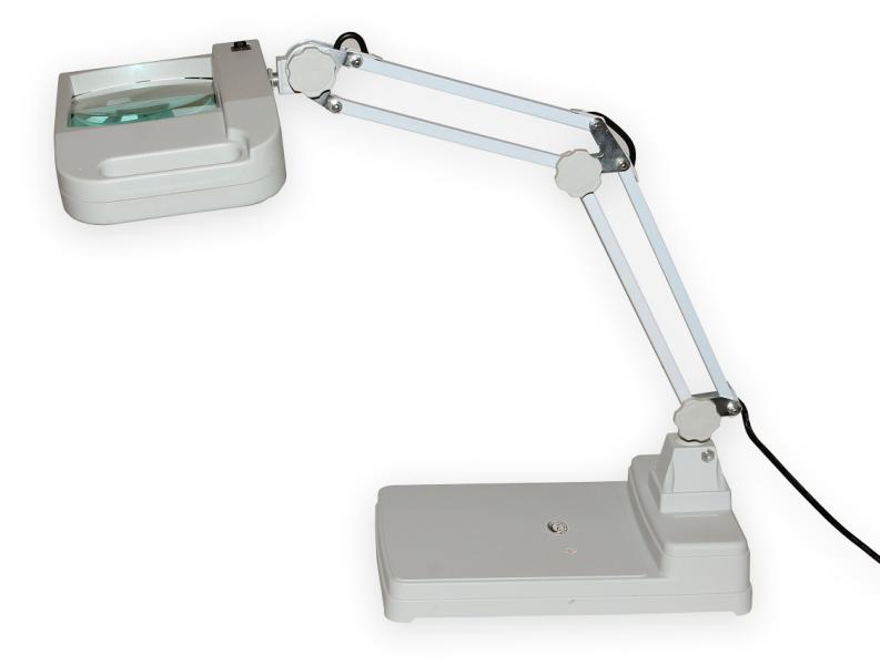 Lampa s veľkoplošnou lupou T86-I zväčšenie 5D