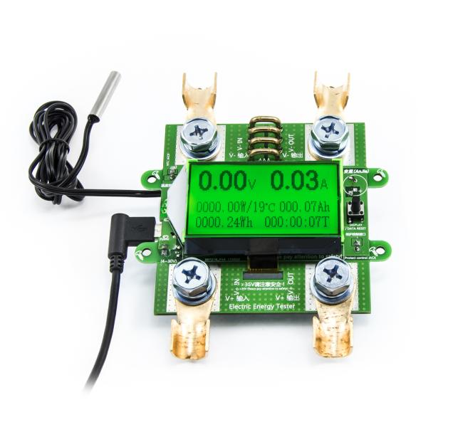 DC tester - voltmeter, ampérmeter, wattmeter, 300V 100A