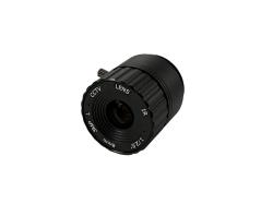 Objektív CCTV CS-Mount s ohniskovou vzdialenosťou 8 mm a svetelnosťou F1,2