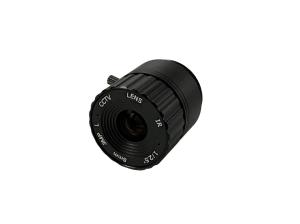 Objektív CCTV CS-Mount s ohniskovou vzdialenosťou 8 mm a svetelnosťou F1,2