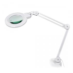 Servisná LED lampa s lupou IB-178, priemer 178mm, 5D + 20D