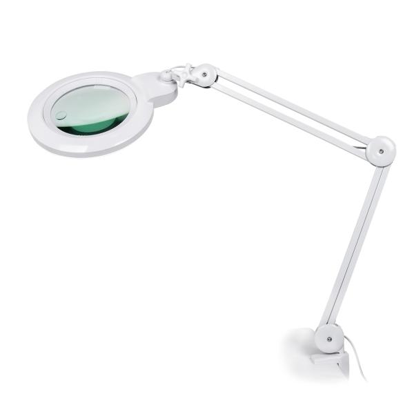 Servisná LED lampa s lupou IB-178, priemer 178 mm, 5D + 20D