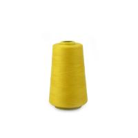Priemyselná žltá polyesterová (PES) šijacia niť na balenie do vriec 1000 m