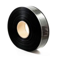 Teplom zmrštiteľná PVC fólia - čierna 35mm