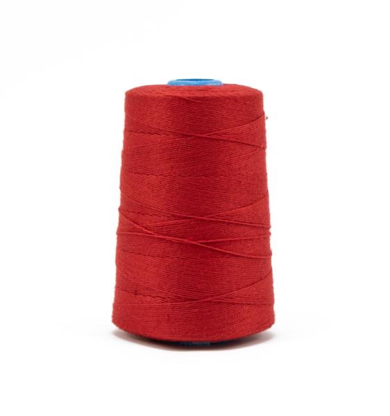 Priemyselná červená polyesterová (PES) šijacia niť na balenie do vriec 800 m