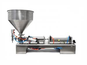 Pneumatický plniaci stroj na pastovité a tekuté látky 50 - 1000 ml