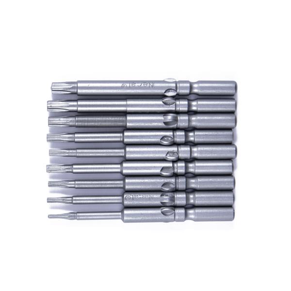 Sada 9 bitov HIOS H5(∅5) Torx T5-T25 - 60 mm