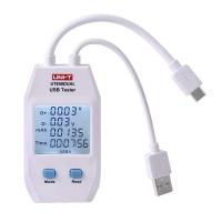 UNI-T UT-658D USB tester kapacity s USB-C a USB-A