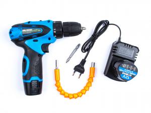 Akumulátorová vŕtačka Powertools 12V Li-Ion + 2 batérie