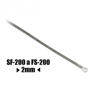 Náhradný odporový tavný drôt ku zváračke FS-200 a SF-200 šírka 2 mm dĺžka 243mm