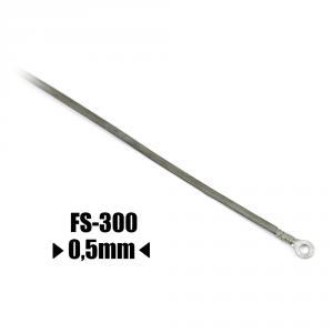 Rezací odporový drôt pre zváračku FS-300 šírka 0,5 mm dĺžka 335 mm