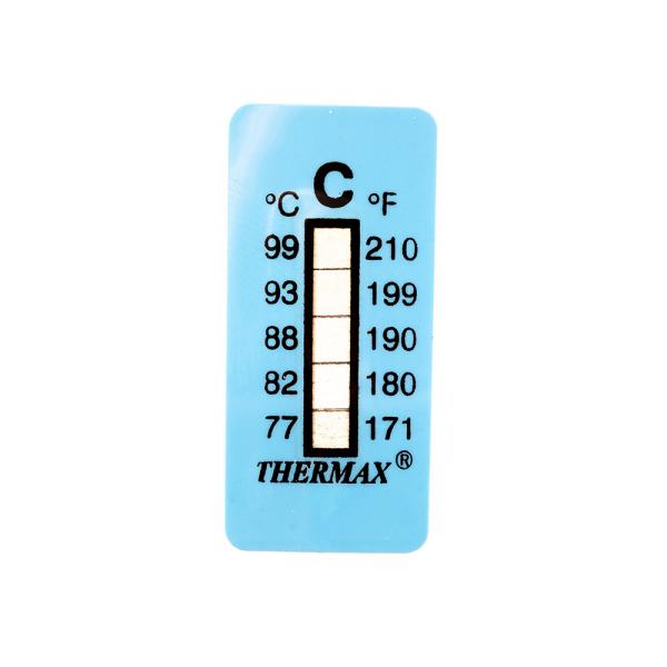Samolepiaci teplomer/indikátorový pásik nevratný 77-99 °C