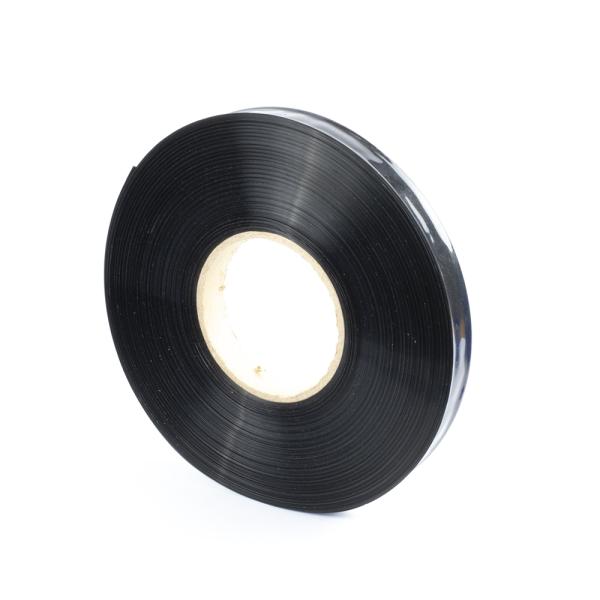 Čierna zmršťovacia PVC fólia 2: 1 šírka 25mm, priemer 15mm