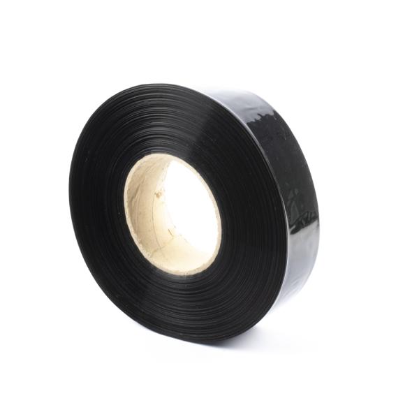 Čierna zmršťovacia PVC fólia 2: 1 šírka 35mm, priemer 21mm
