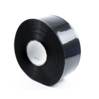 Čierna zmršťovacia PVC fólia 2: 1 šírka 70mm, priemer 42mm