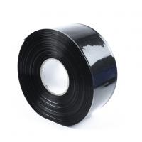 Čierna zmršťovacia PVC fólia 2: 1 šírka 80mm, priemer 49mm