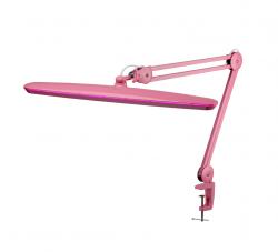Ružová stolná kozmetická lampa LED - IB-9503 s reguláciou jasu