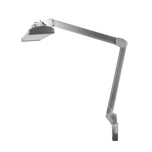 Strieborná stmievateľná pracovná LED lampa IB-9507 3500lm, 3000-6000K s dotykovým ovládaním