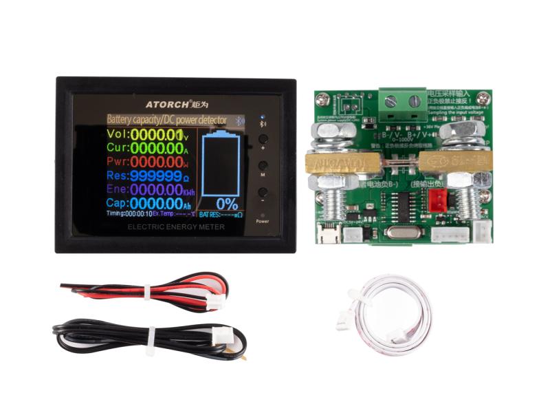 Monitor/tester na meranie kapacity a monitorovanie stavu batérie. DT24 - 100A / 278V DC s Bluetooth