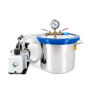 Vákuová komora 8 l s olejovým čerpadlom 230V/50Hz
