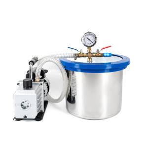 Vákuová komora 8 l s olejovým čerpadlom 230V/50Hz