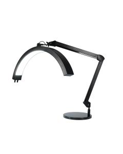 Servisné a pracovné polkruhové LED svietidlo 9510 LED-C-TS1 2500lm, 3000-6500K - čierne