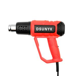 Teplovzdušná pištoľ DSUNYK 2500W - 60 - 650°C s nástavcami