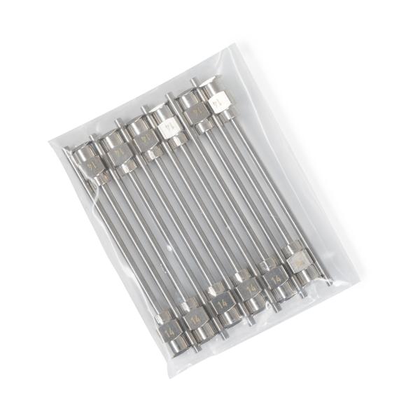 Nerezové dávkovacie ihly 14G 2" sada 12ks