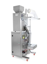 Pneumatický vertikálny baliaci stroj XT500 s dávkovačom sypkých materiálov a balením v ochrannej atmosfére (MAP) 10-500g