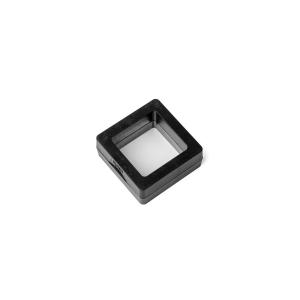 3D plávajúci rám čierny 5x5x2 cm